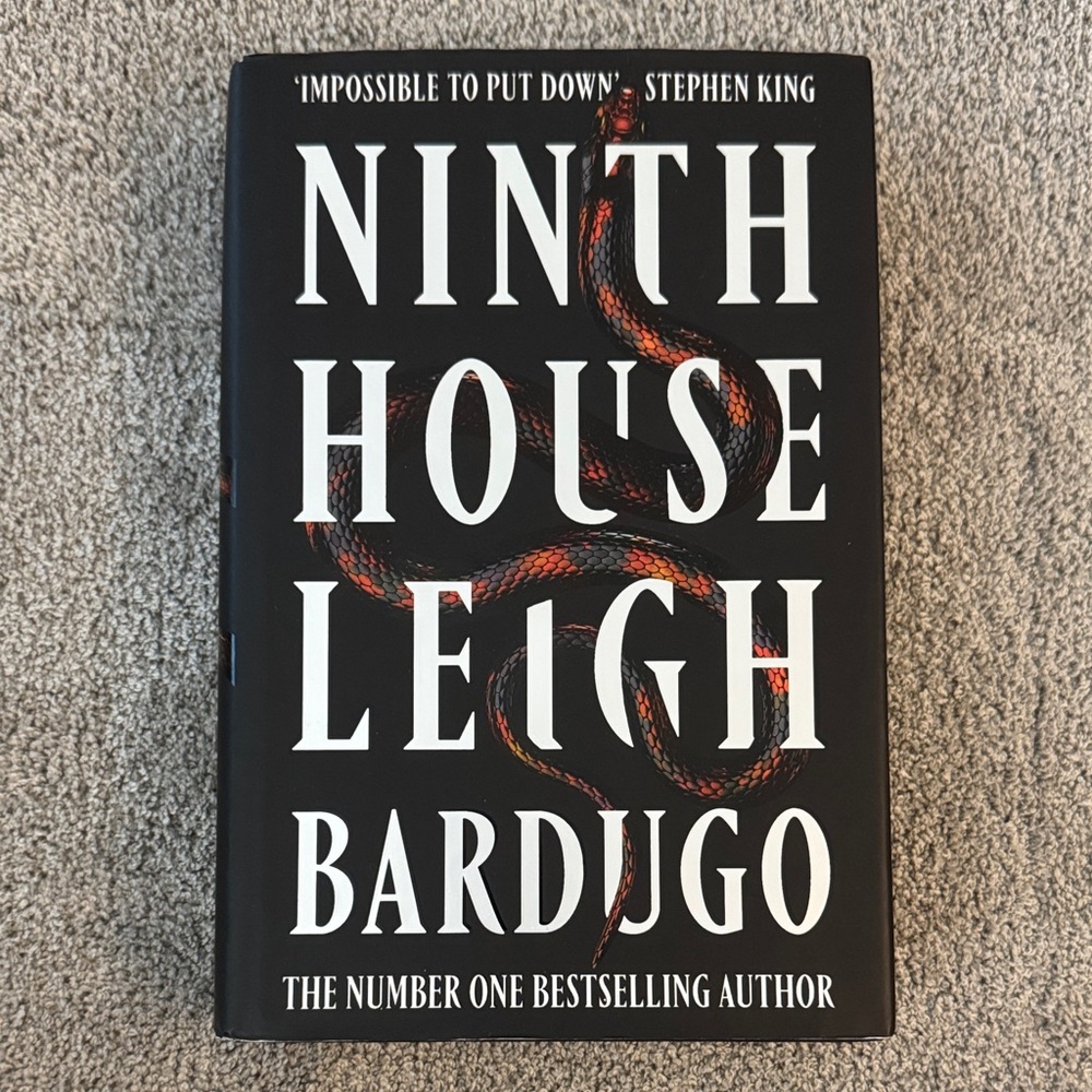 Hardcover Ninth House by Leigh Bardugo UK edition